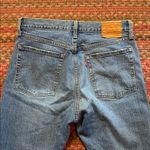 Levi's MEDIUM WASH BUTTON FLY WEDGIE SKINNY JEANS Photo 3