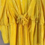 Eloquii NWT x Leah V collab The Leah yellow sequin long sleeve maxi dress 28 Photo 10