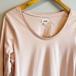 Pact  Pink Organic Cotton Long Sleeve Tee - size Medium Photo 1