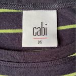 CAbi  Navy Striped Comfy Oversized Preppy Women's Top Photo 7