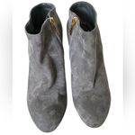 Sergio Rossi Elegant Gray Heeled Boots Photo 7