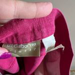 Liz Claiborne Vintage Liz wear pink linen shorts size 8 Photo 6