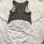 Bar III Women’s high low black & white tank top Size XS Photo 3