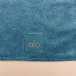 Alo Yoga Alo NWT Terry Beachside Short Sleeve Crop Top Blue Splash Size L Photo 5