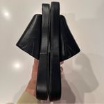 Journee Collection  Denrie Platform Chunky Black‎ Sandal Size 9 Photo 6