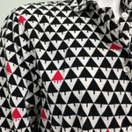 J. McLaughlin  Button Down long sleeve pajama shirt Photo 1