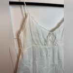Banana Republic  Vintage White Cotton Y2K Babydoll Dress Photo 4