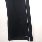 Champion  L Black White Stripe Athletic Pants Photo 2
