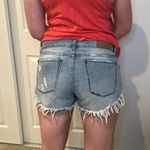 Distressed Festival Shorts With Long Pockets Blue Size 28 Photo 3