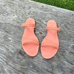 Stuart Weitzman Stuart Weitzman Braida Sawyer Jelly Slide Sandals Apricot Pink Women’s 9 Photo 1