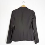 Theory  Tailor Wool-Blend Blazer – Size 8 – Dark Brown Photo 1