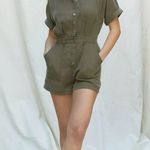 Urban Outfitters NWOT UO Valerie Surplus Romper Photo 1