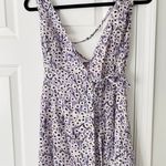 Anthropologie High-Low Floral Wrap Midi Dress, Size XS Photo 6