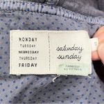 Anthropologie Saturday Sunday Blue Hooded Long Sleeve Shirt Women’s XS Photo 1