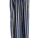 C&C California C & C California wide leg navy/white strip pant in womens medium. Photo 0