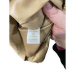 Caslon Y2K Suede Leather Pencil Skirt Beige Size 8 Neutral Quiet Luxury Winter Photo 3