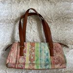 Fossil Y2K  Rainbow Floral Paisley Shoulder Bag Womens Boho Coronado Vtg Purse Photo 1