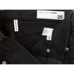 Rag and Bone NWT /JEAN High Rise Skinny in Black Stretch Denim Jeans 29 Photo 2
