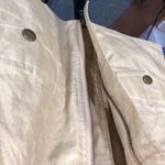 Diane Von Furstenberg  Gold Metallic Ramira Cropped Sleeve Blazer 4 Photo 6