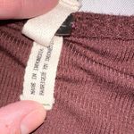 We The Free  • Free People Malibu Thermal Shirt Brown Small Oversized Boho Size M Photo 9