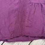 Lineaemme Vintage Purple 100% Linen Skirt Italian Made Size 6 Photo 2