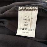 Venus Strapless Cropped Jumpsuit Sz M Black Tied Elastic Cinched Waist Vacation Photo 7