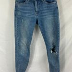 Lucky Brand  Ava Skinny Ankle Distressed Jean Size 2/26 Photo 0