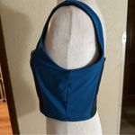 Sincerely Jules Shades of‎ Blue Colorblock Sports Bra Size Medium Photo 6