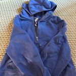 Lululemon Blue  Scuba Half-Zip Oversized Hoodie Photo 1