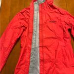 Columbia Crimson Hooded Jacket with Gray Lining Photo 2