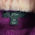 J.Crew Turtleneck sweater-dress in Supersoft yarn mulberry purple size XS Photo 21