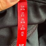 Spanx Black Faux Leather Camo Print Leggings, Size S, EUC Photo 9