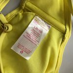 No Boundaries  Bikini Top Adjustable Straps Removable Cups Yellow L Photo 2