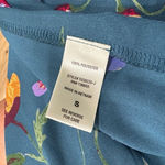 West Kei Stitch Fix  Blue Floral Tropical Blouse Women’s Small Photo 2