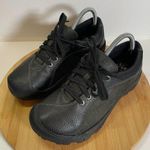 Keen  Women 8.5 Presidio Black Leather Hiking Work Lace Up Shoes Casual Comfort Photo 0