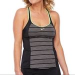Nike NEW  Tankini 2pc Athletic Racerback Swimsuit Shelf bra‎ Womens Size S Photo 2