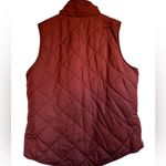 Thread & Supply Dry Goods Reversible Quilted Sherpa Vest NEW WITH TAGS Red Photo 0