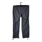 Mammut Pants Women 10 Gray Cotton Straight Leg Adjustable Hem Outdoor‎ Gorpcore Photo 1