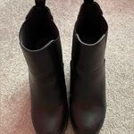 Soda NWOT Suede Heeled Boots Photo 0