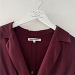 Reformation Danika Midi Dress in Prune M Photo 4