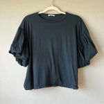 Ragdoll  puff bubble sleeve cotton minimalist classic top boho cottage coquette s Photo 2