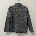 st. john's bay  Grey Mock Neck Long Sleeve Pullover, Size MP Photo 5