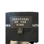 Creatures Of The Wind Career Style Stripped Pants Size 2 Black Photo 5