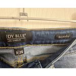 Judy Blue  Distressed High Waisted Skinny Jeans With Striped Fabric Photo 3