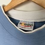 Vintage Blue Lighthouse Beach Crewneck Pullover Size M Photo 3