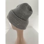 Athleta  Hat Beanie Wool Women’s Grey One Size Slouchy Stripe Warm Casual Ribbed‍ Photo 1