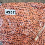 l*space L* Revolve Nia Orange One Shoulder Pattern Crop Top size small‎ Photo 7