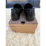 Born Belina Black Leather Crocodile Embossed Slip On Loafer Women's 9 NEW w/ Box Photo 2