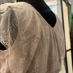 Rhapsody Elegant Lace Dress in taupe Photo 2