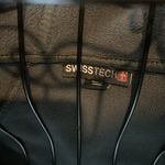 Swisstech Ladies' Navy Blue Waffle Fleece Lined Hooded Zipper Jacket Size XS Photo 1